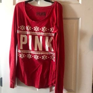 PINK Victoria's Secret Intimates & Sleepwear - Christmas shirt PINK Victoria's Secret Intimates & Sleepwear - Christmas shirt